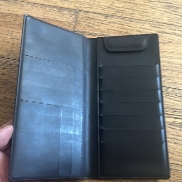 CHOCOLATE BROWN LOUIS VUITTON EMPRIEMENTE CHECKBOOK/CREDIT CARD FOLIO - Picture 4 of 4